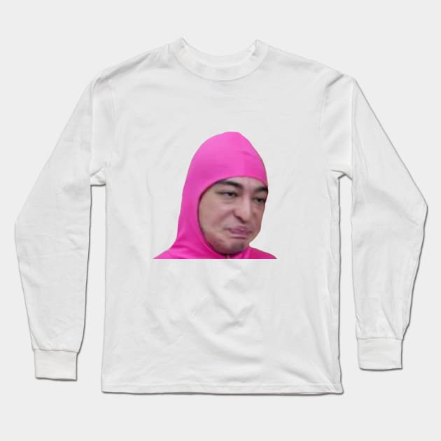 Pink Guy Long Sleeve T-Shirt by CatGirl101